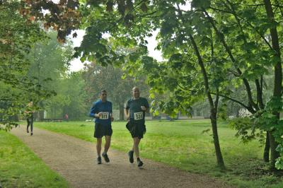 Lopers tijdens Inside-Out-Run