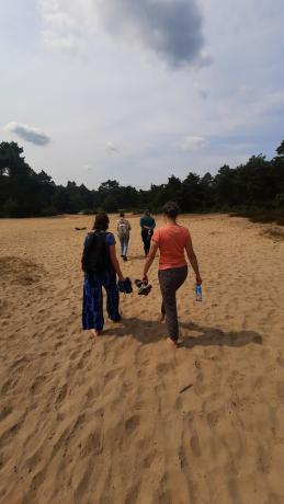 Genieten van de rust in de duinen aan Robur