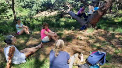 Zintuigenmeditatie in de natuur