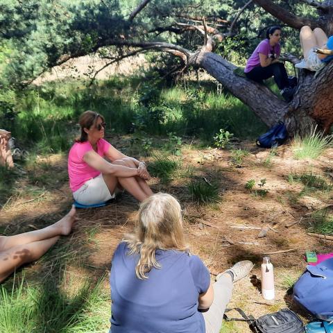 Zintuigenmeditatie in de natuur